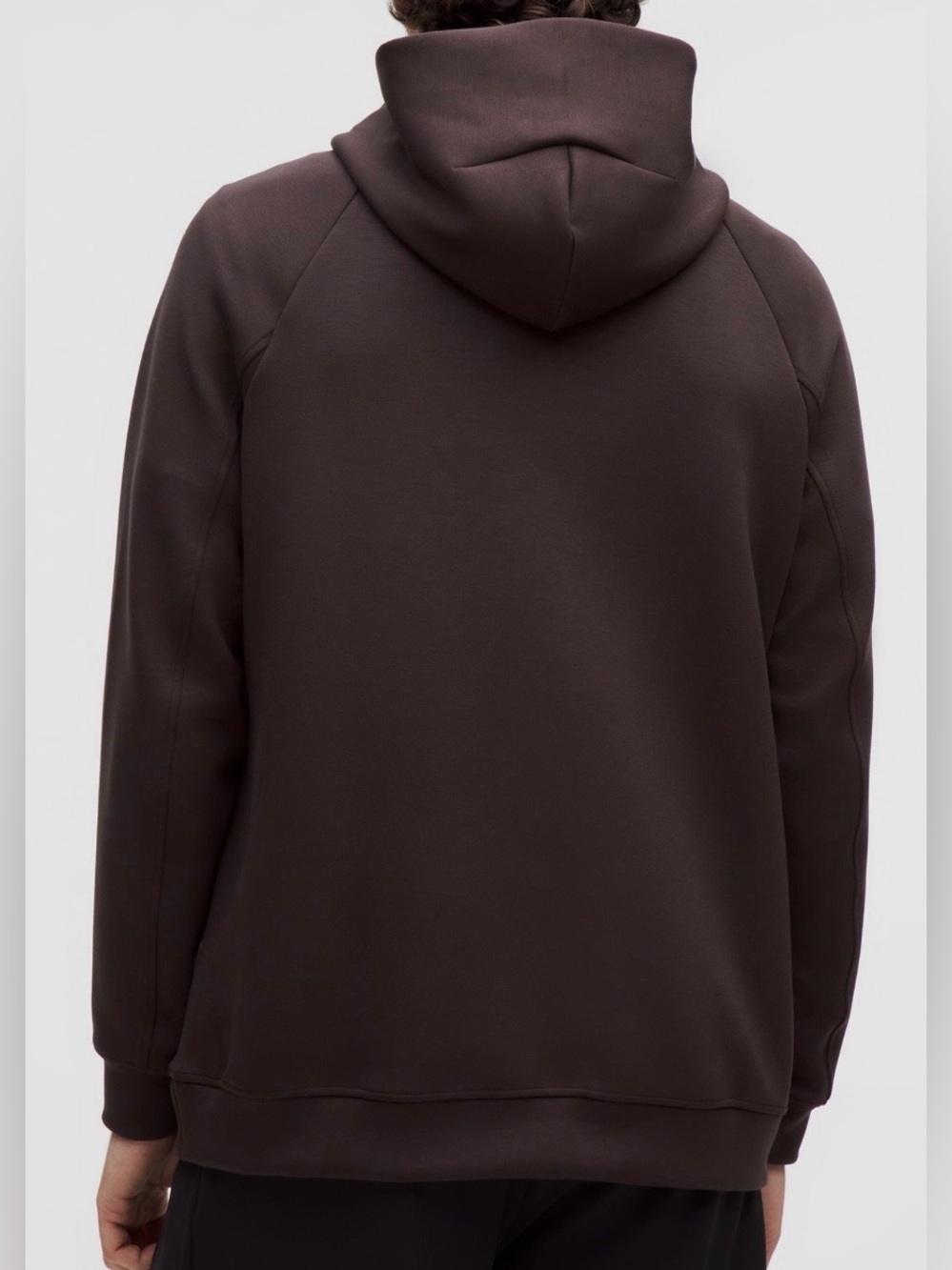 lululemon athletica Men's Chocolate Brown Pullover Hoodie Size XL